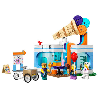 Đồ Chơi Lắp Ráp Cửa Hàng Kem Thành Phố Lego City 60363 (296 chi tiết)