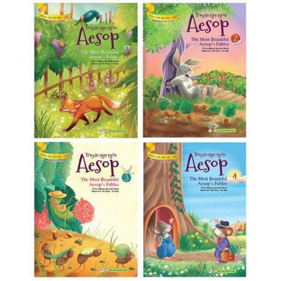 Sách - Truyện Song Ngữ Anh - Việt: Truyện Ngụ Ngôn Aesop 1 - Tân Việt Books