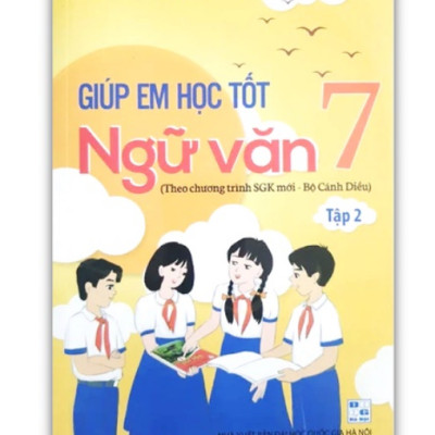 Sách - Combo Giúp em học tốt Ngữ Văn 7 - tập 1 + 2 (Theo SGK Mới - Bộ Cánh Diều)