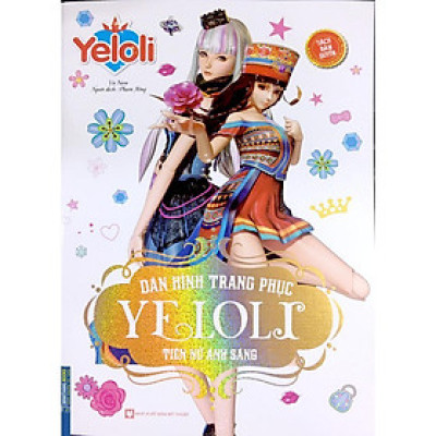 Sách - Dán Hình Trang Phục Yeloli - Tiên Nữ Ánh Sáng - Minh Thắng