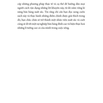 Sách - Lời Nói Chạm Đến Tim Khách Hàng