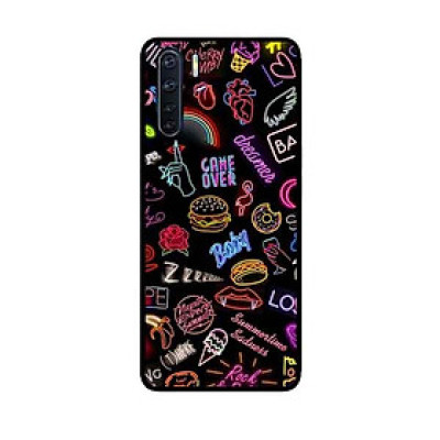 Ốp Lưng in cho Oppo A91 Mẫu Màu Sắc 1 - Hàng Chính Hãng