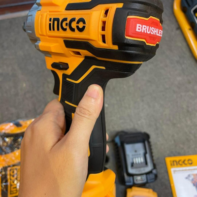 MÁY VẶN VÍT, BULONG DÙNG PIN LITHIUM-ION 20V INGCO CIWLI20208 - HÀNG CHÍNH HÃNG