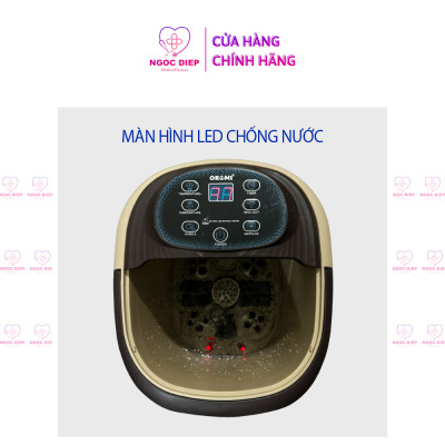 Máy Massage Chân Tự Động Cao Cấp OROMI ORM-530H - Bồn Ngâm Chân Matxa Tạo Sóng Nước Tuần Hoàn