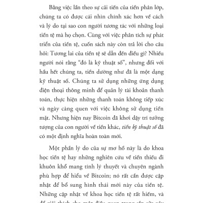 Pre-Order - Sự Tiến Hóa Của Tiền Tệ