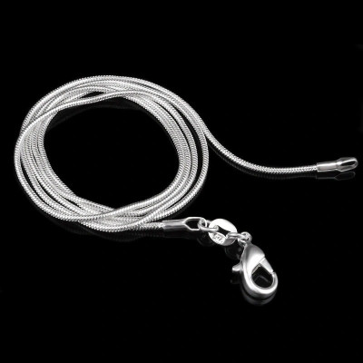 Dây Chuyền , Vòng Cổ Nữ Bạc Ta Dây Mì Dài 55cm BẠC HIỂU MINH DCN069D