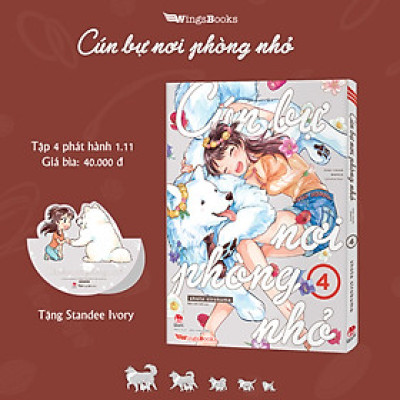 Truyện tranh Cún bự nơi phòng nhỏ - Chang Book