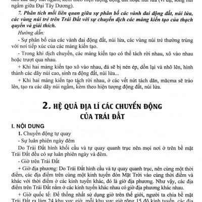 CÂU HỎI VÀ BÀI TẬP BỒI DƯỠNG HỌC SINH GIỎI ĐỊA LÍ LỚP 10 (DÙNG CHUNG CHO CÁC BỘ SGK HIỆN HÀNH) - HA