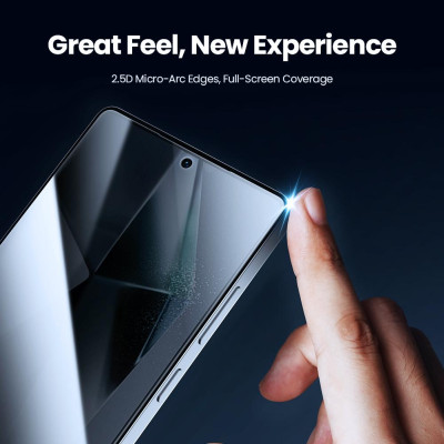 Kính cường lực chống nhìn trộm cho Samsung S25 Ultra - S25+ và S25 5G NILLKIN GUARDIAN - kèm kit hổ trợ dán - hàng chính hãng