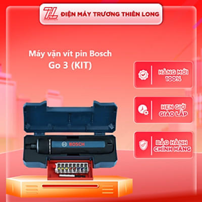 Máy vặn vít pin Bosch Go 3 (KIT)