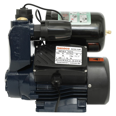 MÁY BƠM NƯỚC NÓNG TĂNG ÁP ĐIỆN TỬ NANOCO NSP128-A 128W- HÀNG CHÍNH HÃNG