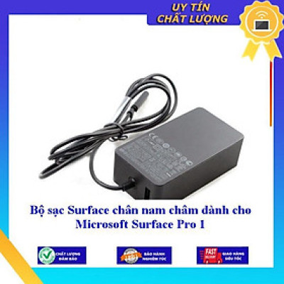 Bộ sạc Surface chân nam châm dùng cho Microsoft Surface Pro 1 - Hàng Nhập Khẩu New Seal