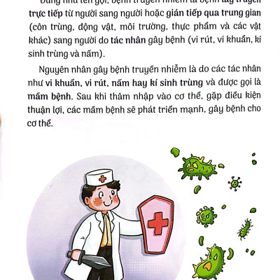 15 Bí Kíp Giúp Tớ An Toàn - Cẩm Nang Phòng Tránh Bệnh Truyền Nhiễm
