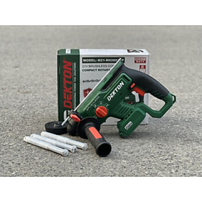 COMBO Máy khoan bê tông pin 21V Dekton M21-RH2603CP KÈM PIN M21-B6A8C VÀ SẠC M21-S25A TẶNG 1 PIN M21-B3000 - KM_T8 -HÀNG CHÍNH HÃNG