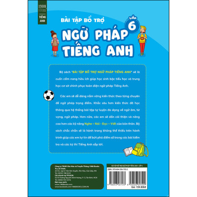BÀI TẬP BỔ TRỢ NGỮ PHÁP TIẾNG ANH
 Lớp 6