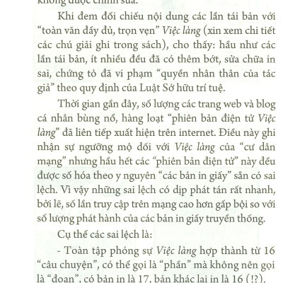 Danh Tác Việc Nam - Việc Làng