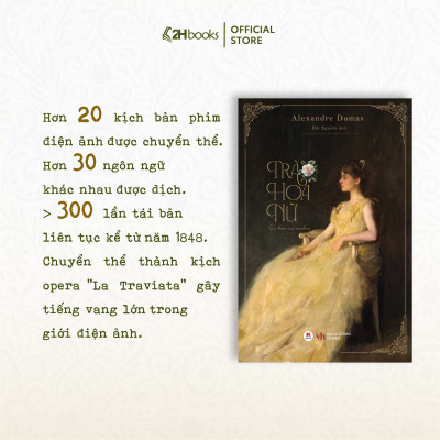 Sách Trà Hoa Nữ, tiểu thuyết tình yêu của Alexandre Dumas, tái bản mới nhất 2025, 2HBooks