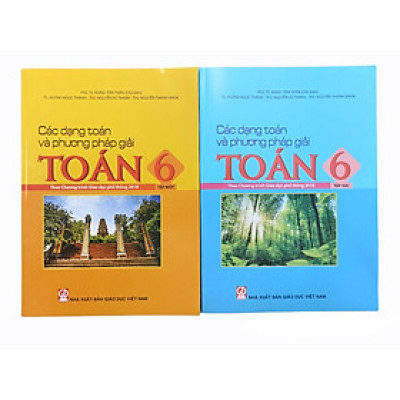 Combo Các Dạng Và Phương Pháp Giải Toán Lớp 6 (CTM)