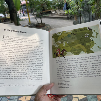 (Bìa cứng, in màu toàn bộ) MARCO POLO DU HÀNH VỀ PHƯƠNG ĐÔNG - Anke Dörrzapf - Đào Minh Khánh & Nguyễn Lan Phương dịch – Thái Hà - NXB Hà Nội