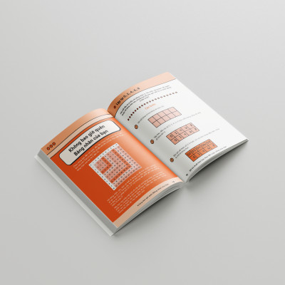 50 THỦ THUẬT TOÁN ( 50 math tricks ) - cuốn sách như giáo trình tập gym cho não bộ - Á Châu Books, Bìa mềm
