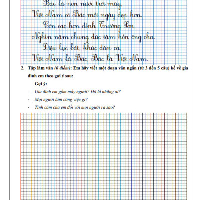 Đề Kiểm Tra Tiếng Việt 4 - Tập 2