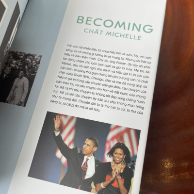  (Bìa cứng) CHẤT MICHELLE - Michelle Obama - Lê Duy Khương dịch - First News