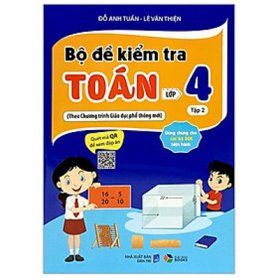 Bộ Đề Kiểm Tra Toán Lớp 4 - Tập 2