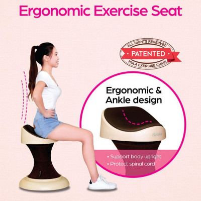 |GIÁ SỐC| Ghế Xoay HULALA Tan Mỡ Bụng Thon Eo GINTELL Chính Hãng | 1 Năm Bảo hành