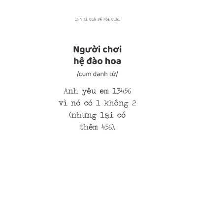 Lì Quá Để Nói Quài