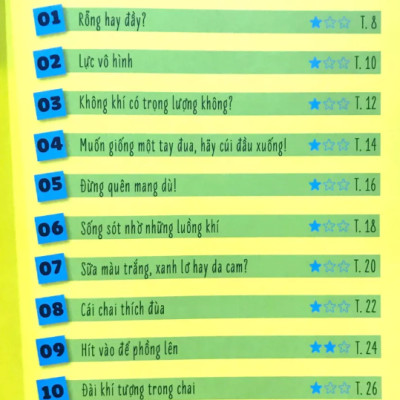 Cùng Em Làm Thí Nghiệm Khoa Học: Bí Mật Của Không Khí