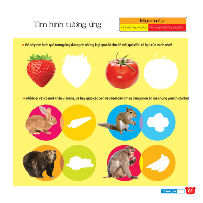 208 Miếng Dán Hình Thông Minh - IQ - EQ - CQ: Thử Tài Bé Yêu