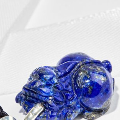 Mặt dây chuyền tỳ hưu lapis lazuli Ngọc Quý Gemstones