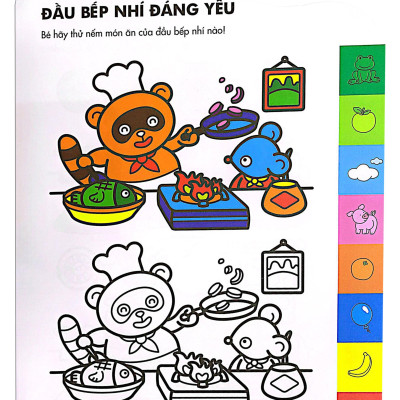 Sách Tô Màu Thông Minh Đầu Tiên Của Bé - Nhiếp Ảnh Gia Tí Hon (5 - 6 Tuổi)