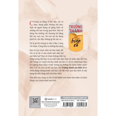 Trưởng thành sau biến cố - Bản Quyền