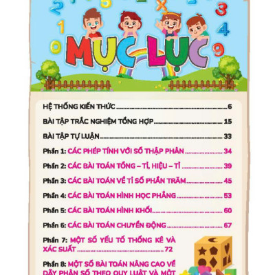 Sách - 90 Ngày Ôn Hè Toán 5 (Dành Cho Học Sinh Lớp 5 Lên Lớp 6)