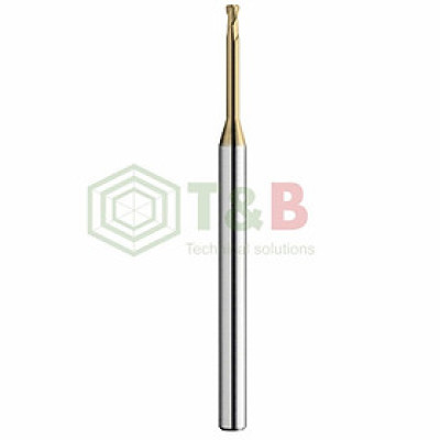 Dao Phay Bo Góc R 2 Me Cổ Dài D1.5 x R0.2x8x50L Union Tools Model HLRS2015-02-080,Dao phay ngón gia công sau nhiệt