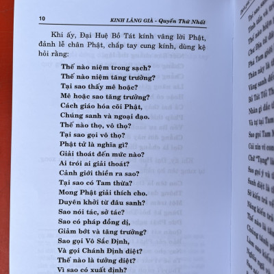 Kinh lăng già  - bìa trắng