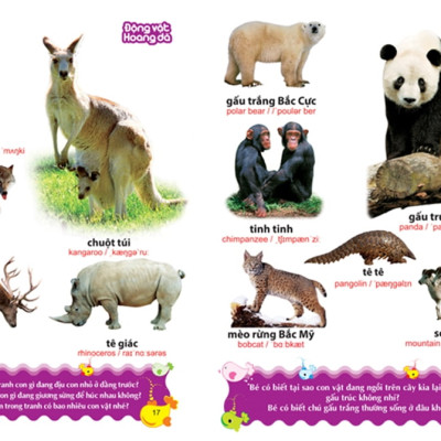 Từ điển tranh về các con vật (ML)