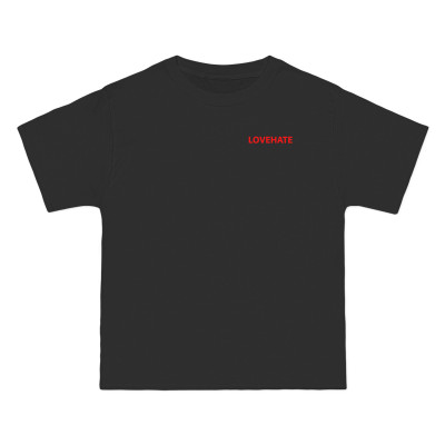 Áo Thun Nữ 100% Cotton In Logo Chữ LOVEHATE