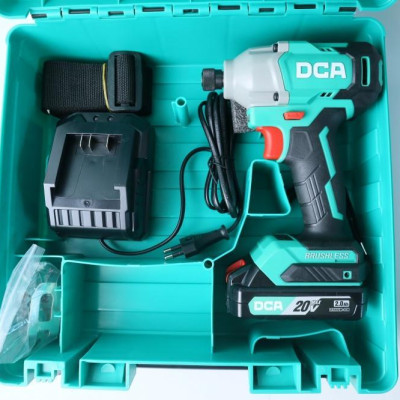 MÁY SIẾT VÍT KHÔNG CHỔI THAN DÙNG PIN 20V/2AH DCA ADPL03-14DM - HÀNG CHÍNH HÃNG