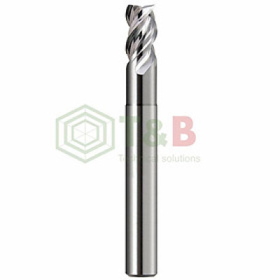 Dao Phay Phẳng 3 Me D5x15x70L Union Tool Model AZS3050-150, Dao phay ngón gia công trước nhiệt, đồng, nhôm