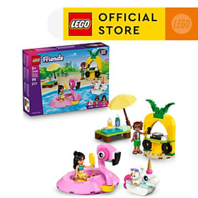 LEGO FRIENDS 42658 Đồ Chơi Lắp Ráp Bữa Tiệc Hồ Bơi Của Kỳ Lân Và Hồng Hạc (99 chi tiết)