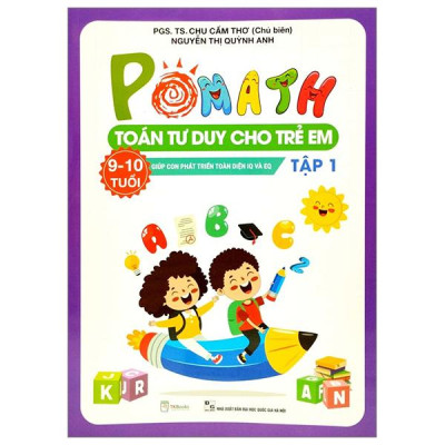 Sách - Pomath - Toán Tư Duy Cho Trẻ Em 9-10 Tuổi - Tập 1