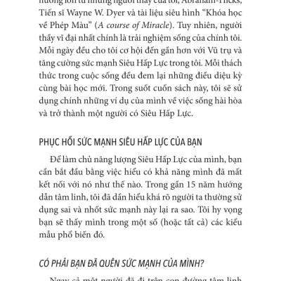 Siêu Hấp Lực - Bí Quyết Thu Hút Bất Cứ Thứ Gì Bạn Muốn