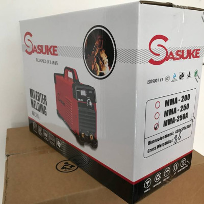 Máy hàn que MOSFET 1.6-5.0mm Sasuke MMA-250A (kéo liên tục que 4.0mm)- Hàng chính hãng