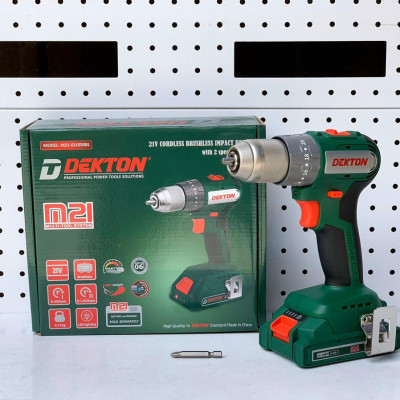 MÁY KHOAN SỬ DỤNG PIN 21V DEKTON M21-ID1050BL - HÀNG CHÍNH HÃNG