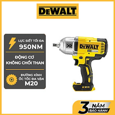 Máy siết bulong cầm tay 18V Dewalt DCF899N-XJ (thân máy)