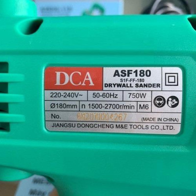 MÁY CHÀ BỘT TƯỜNG 180MM 750W DCA ASF180 - HÀNG CHÍNH HÃNG
