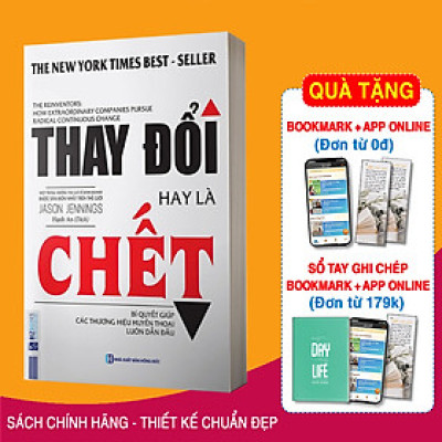 Thay Đổi Hay Là Chết (Tặng kèm Booksmark)