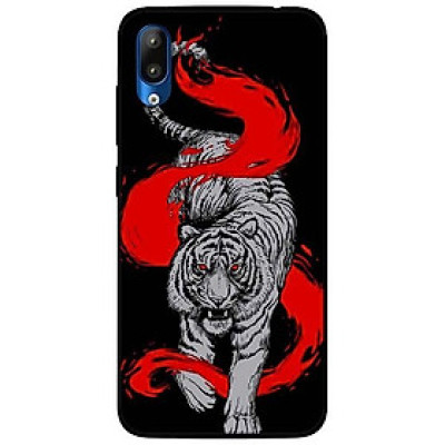 Ốp lưng dành cho Vsmart Star mẫu Hổ Trắng Đỏ